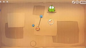 АМ НЯМ Прохождение Картонной коробки ВЕСЁЛАЯ ИГРА мультик для ДЕТЕЙ - Cut the Rope