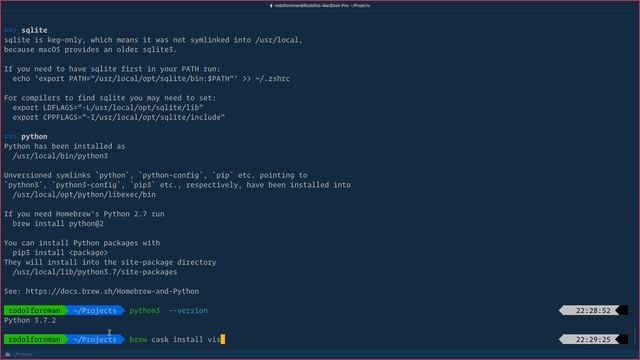 Install Python   Mac