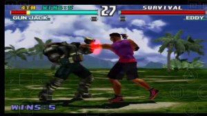 Gun Jack | Tekken 3 Survival Mode | Nitin Soni Gaming