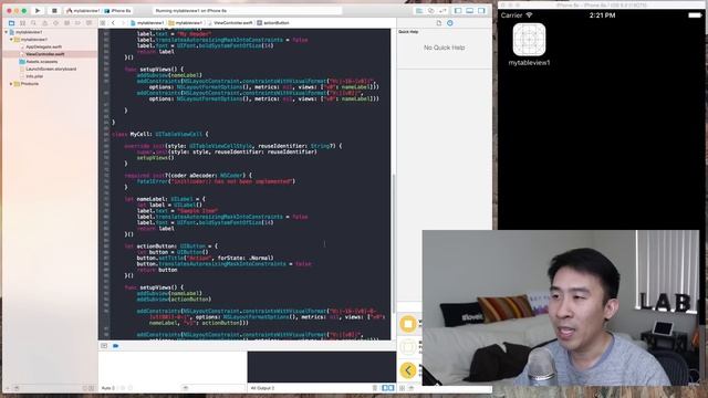 Swift - How to create UITableView programmatically, insert and delete rows with animation смотреть онлайн