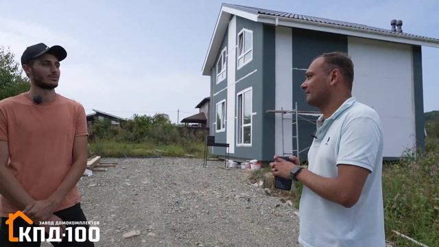 Обзор дома 90 квадратов