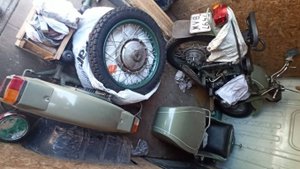 Откопали капсулу времени (новый мотоцикл Урал)