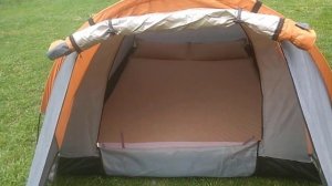 Палатка 2 местная туристическая с тамбуром, 300х150см.
