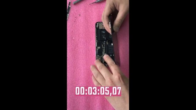 Замена экрана iPhone X смотреть онлайн