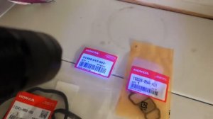 Контрафакт Honda. Проверка ультрафиолетом.