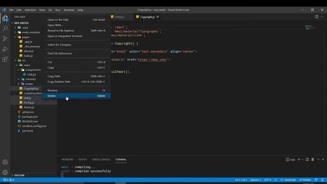 MUI and Next.js Tutorial #1 | Boilerplate and Custom Link смотреть онлайн