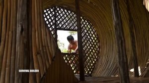 Строительство ремесленного храма, бамбуковой виллы и бамбукового бассейна