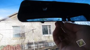 Видео регистратор зеркало DEXP распаковка и установка