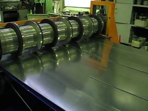 Линия продольной резки рулонного металла ООО ШАТАЛОВ