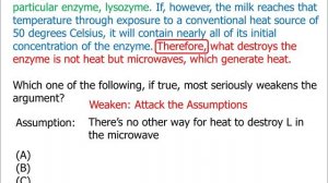 June 2007 LSAT, Section 2, Logical Reasoning, Question 14, Explanation