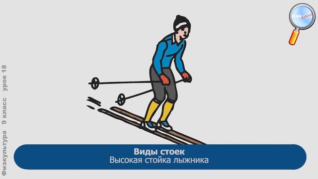 Физическая культура 9 класс (Урок№18 - Физическое совершенствование. Лыжная подготовка.)
