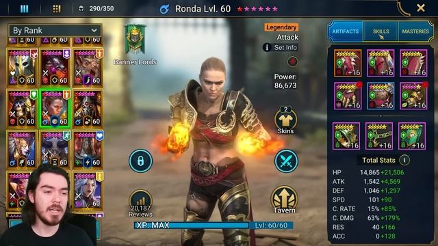 My LIVE ARENA Builds!! | Raid: Shadow Legends