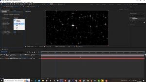Звёздное небо. В After Effects/ Starry sky.In After Effects