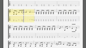 Alice In Chains   Man in a Box Rhytm guitar tablature