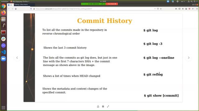 Third webinar: "About Git" - - Taras Kumpanenko, CEO; Uliana Horin - Frontend Developer смотреть онлайн