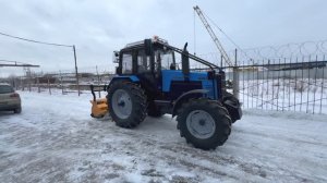 Обзор трактора МУЛ Беларус-1221 с мульчером SERRAT FX3