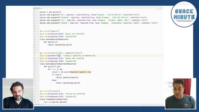 Build APIs and expose documentation properly with Flask | Flask-RESTX demo | Snack Minute Episode 7 смотреть онлайн