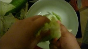 САЛАТ АЙСБЕРГ С ОГУРЦАМИ ?