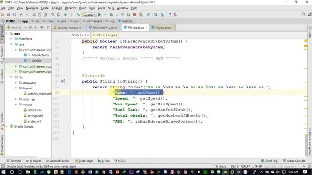 Understanding Object Oriented Programming in Android (Java)