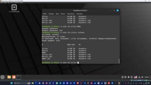 Настройка межсетевого экрана в Linux с помощью утилиты UFW.