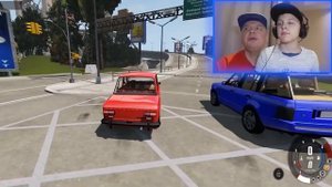 ТЕСТ на Прочность ВАЗ против Range Rover в BeamNG Drive от Игорюшины Игруши