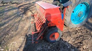 Посевная 2021 СЕЯЛКА НАВЕСНАЯ TAARUP, сеем ЛЮЦЕРНУ и ЯЧМЕНЬ, ЮМЗ-6