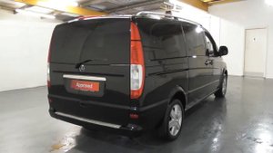 Mercedes VITO 2.1 115 CDI LONG finished in Black , video walkaround !