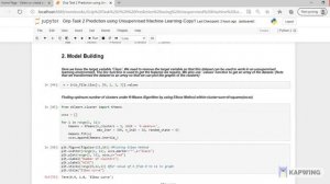 GRIP TASK 2 - PREDICTION USING UNSUPERVISED MACHINE LEARNING (JUPYTER PYTHON)