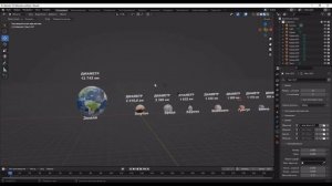 Разработка модели "Сравнения размеров Земли и карликовых планет"