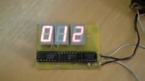 Счетчик импульсов на микросхемах