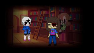 °•° Undertale Horror // Андертейл Хоррор // 2/? // Gacha club °•°