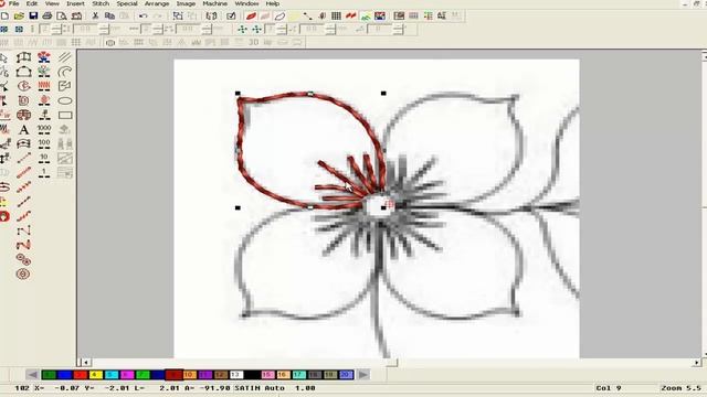 Wilcom Embroidery Designs || Embroidery Machine Design || Embroidery Work-107