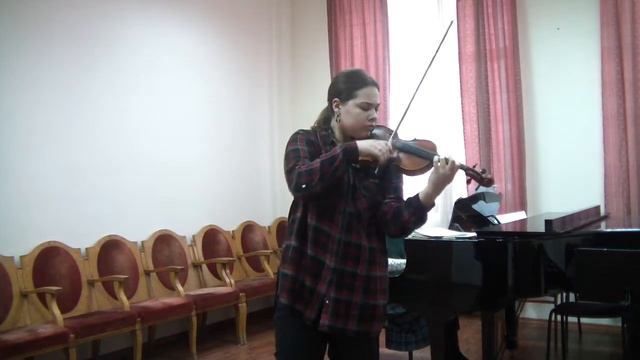 R. Kreutzer - M. Erdenko Etude-march, Агния Вяткина, скрипка смотреть онлайн