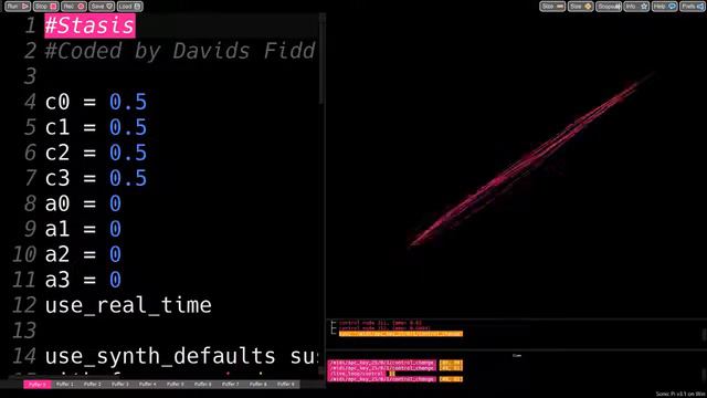 Stasis - Sonic Pi Instrument смотреть онлайн