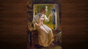 Русская изба. Прялка