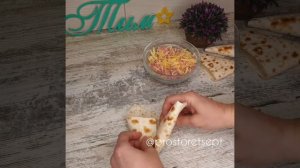 ?КОНВЕРТИКИ С КОЛБАСОЙ И СЫРОМ