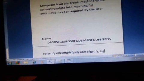 the usage of keyboard's keys part 1
