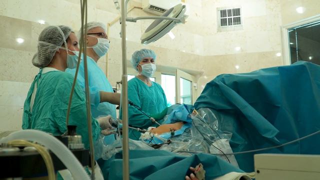 Удаление матки. Операция - Лапароскопическая гистерэктомия