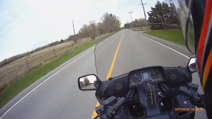 Honda Gold Wing 1500 1994. Небольшой заезд.