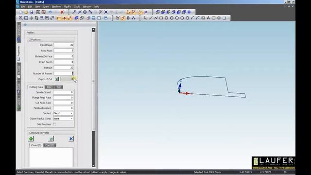 Видеокурс №3501 SharpCam. Базовый уровень. Занятие 8 смотреть онлайн