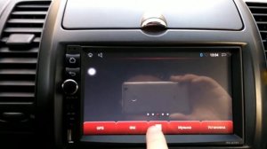 2 din автомагнитола RK-A701 на Nissan Note 2008
