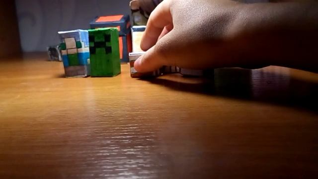 Фигурки из майнкрафта из бумаги.Часть 1! смотреть онлайн