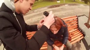 Побриться Налысо За Деньги  (шок на што готови люди!!!