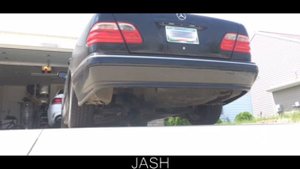 2000 Mercedes E430 W210 V8 COLD START, NO RESONATORS AND MUFFLER!