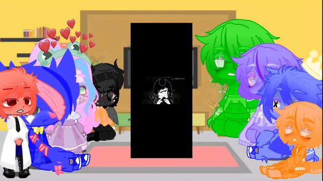 реакция поппи плейтайм, радужных друзей, и Бенди на меме смотреть онлайн