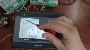 weintek изменение системные настройки (адресс, время и т. д.)