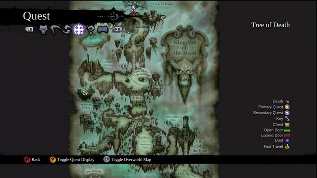Darksiders 2 - world map 2 - kingdom of the dead смотреть онлайн