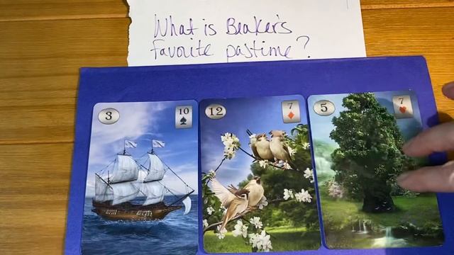 Two ways to read a Lenormand three-card line. смотреть онлайн