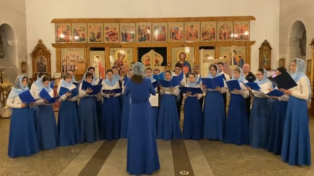 "Песчанский хор" храма Казанской Песчанской иконы Божией Матери в Измайлово