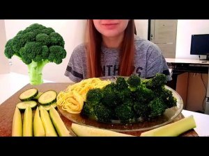 ASMR | Broccoli, Spaghetti | ASMR | БРОККОЛИ, СПАГЕТТИ |